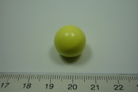 [ 0921 ] Klank bal 16 mm. Geel.