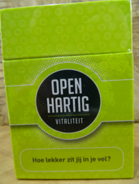 OPEN HARTIG: VITALITEIT