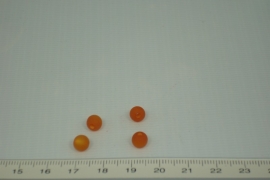 [0389 ] Polaris kraal 6 mm. Donker Oranje