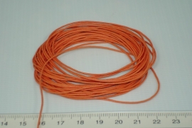 [8061 ] Waskoord 1.1 mm.  Oranje  5 meter