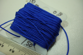 [5303 ] Katoen draad 0.7 mm. Donker Blauw,  10 meter