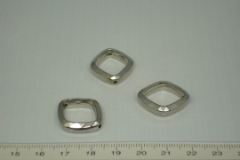 [ 0415 ] Doorrijg ring 22 x 20 mm. Salmiak model