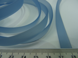 [ 5756-LB ] plat Rubber 10 mm. Licht Blauw, per meter