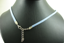 [ 1423 ] 5 mm. Veter Ketting 50 cm. Blauw