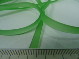 [ 5920-l.G ] plat Rubber 6 mm. licht Groen, per meter