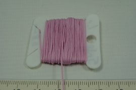 [5660 ] Nylon koord 0.8 mm. Roze, 5 meter