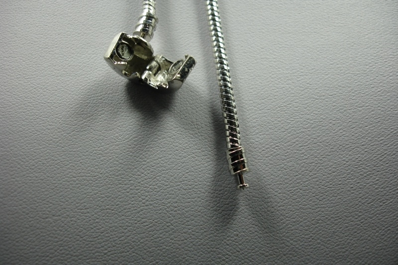 Ongelofelijk maag Productie 8722 ] Ketting Pandora stijl met magneet slotje, per stuk | Metalen  kettingen met slotje | Gerda's Kralenhoek