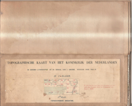 Topographische kaart van het Koninkrijk der Nederlanden, 3e blad