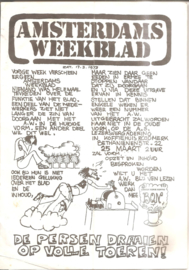 Amsterdams Weekblad 13 nummers (1972 en 1973)