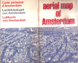 Luchtfotokaart van Amsterdam