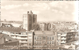 Amsterdam: Panorama met Wolkenkrabber