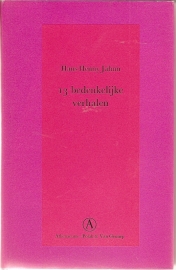 Jahnn, Hans Henny: "13 Bedenkelijke verhalen". *