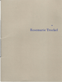 Catalogus Museum de Pont: Rosemarie Trockel