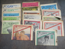 Gay Krant; begin jaren '80: 16 ex.