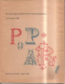 Boekenweek: De versieringen van Pieter Groot voor het Boekenbal 1966