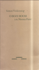 Vinkenoog, Simon: O Boze Boom (gesigneerd, met opdrachtje aan Bert Schierbeek)