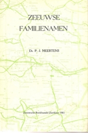 Meertens, dr. P.: Zeeuwse familienamen