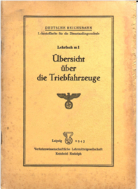 Deutsche Reichsbahn: Ubersicht über die Triebfahrzeuge