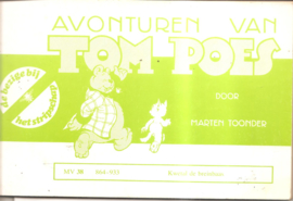 Tom Poes (Bezige Bij / Stripschap) MV 38: Kwetal de Breinbaas