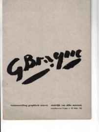 Braque, G. Catalogus stedelijk van Abbe museum