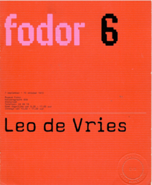 Catalogus Fodor 06: Leo de Vries