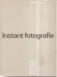 Catalogus Stedelijk Museum 690: "Instant fotografie"