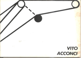 Catalogus Stedelijk Museum 647: Vito Acconci
