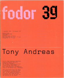 Catalogus Fodor 39: Tony Andreas