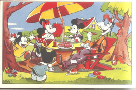 Disney figuren picknicken