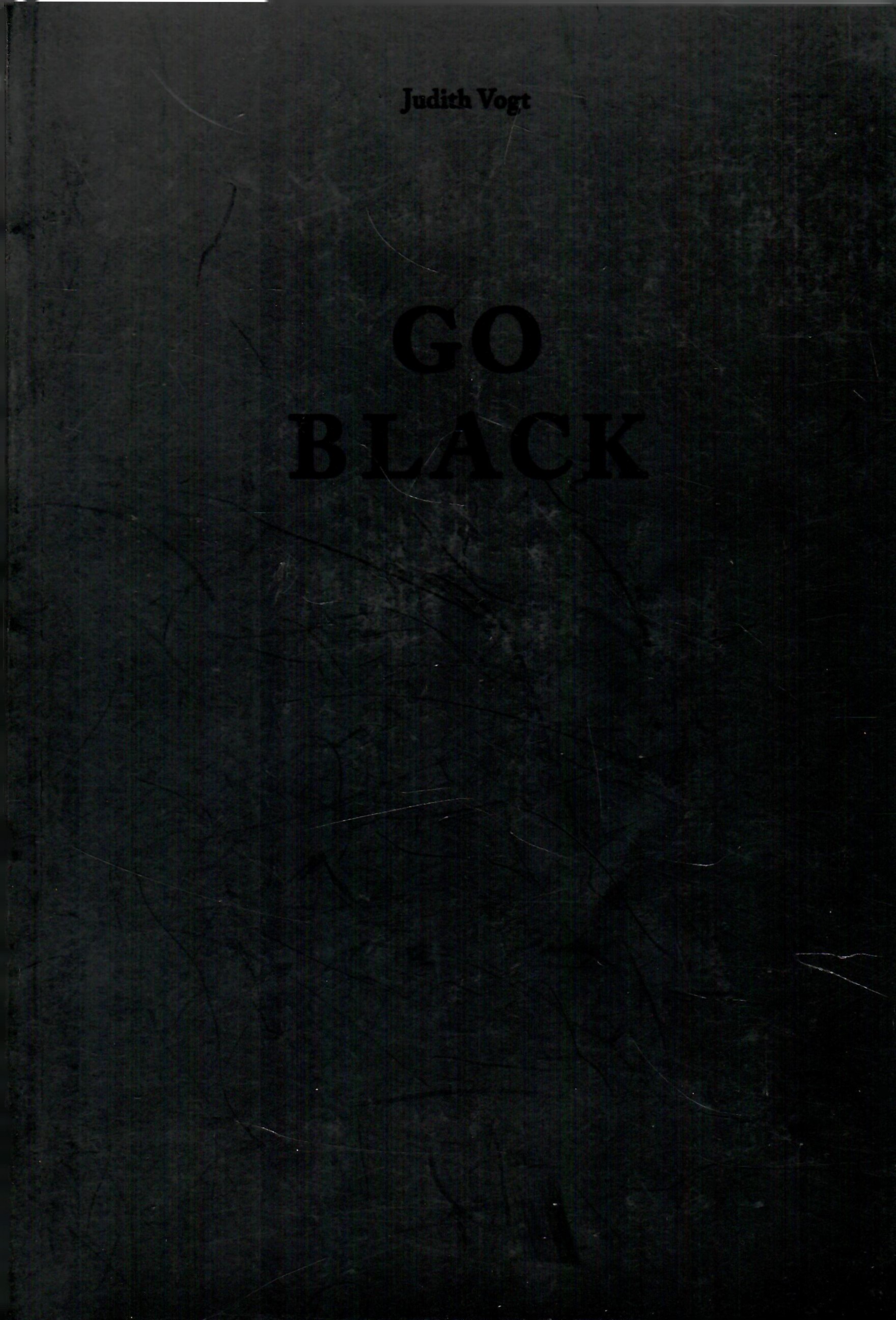 Vogt, Judith: Go Black