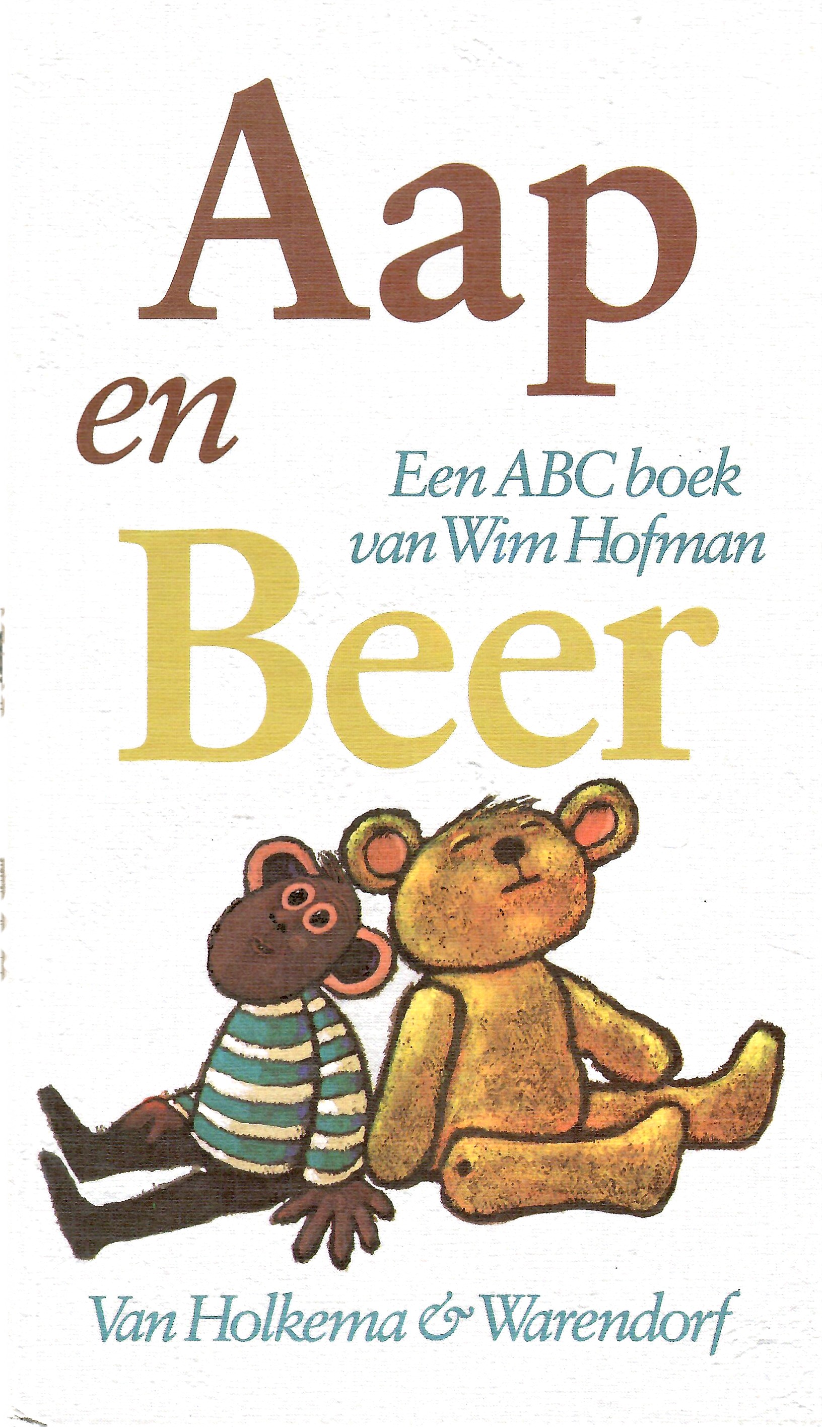 A B C boek van Wim Hofman: Aap en Beer