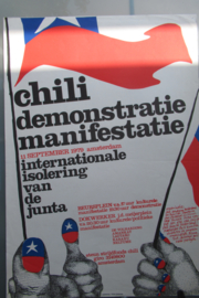 Chili demonstratie manifestatie