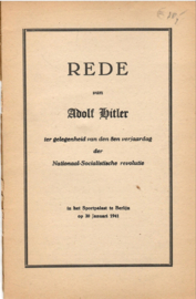 Hitler, A.: Rede  30 jan. 1941