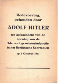 Hitler, A.: Redevoering