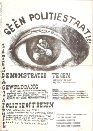 Provokatie no. 13: Géén politiestaat!!!
