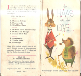 Roggeveen, Leonard: De Haas en de Egel