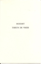 Vries, Theun de: "Mozart".