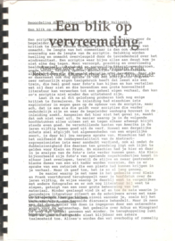 Wallroth, Tanja: Een blik op vervreemding (2 delen)