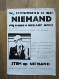 Stem op Niemand