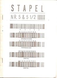 Stapel nr. 5 & 5 1/2