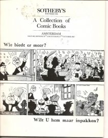 Catalogus Sotheby`s "A Collection of Comic Books" 