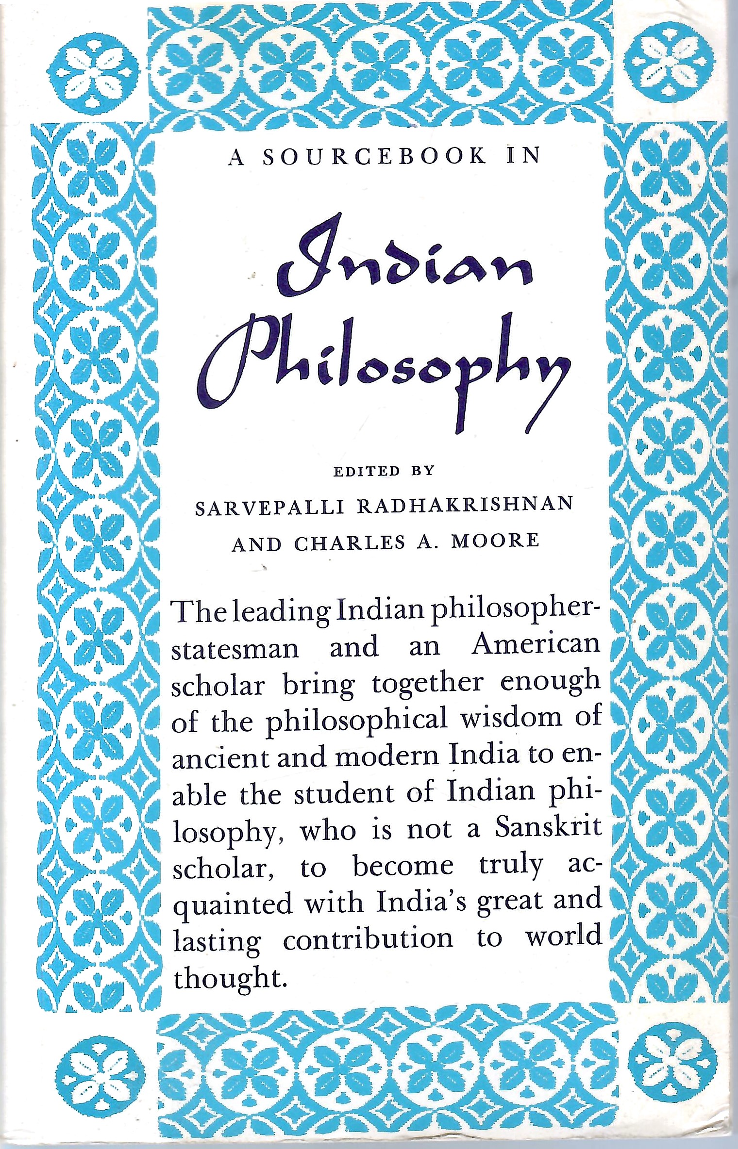 Radhakrishnan, Sarvepalli (red.): Indian Philosophy