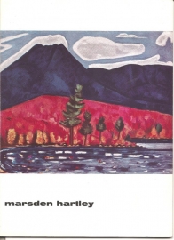 Catalogus Stedelijk Museum 260: Marsden Hartley.