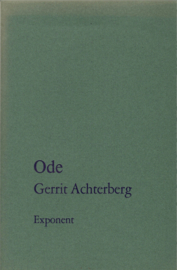 Achterberg, Gerrit: Ode