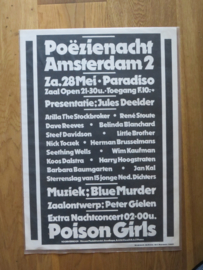 Paradiso: Poëzienacht 2