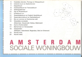 Sociale Woningbouw Amsterdam 68 - 86 (kan nog niet besteld worden)