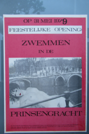 Zwemmen in de Prinsengracht