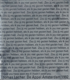 Catalogus De Appel: Thomas Locher