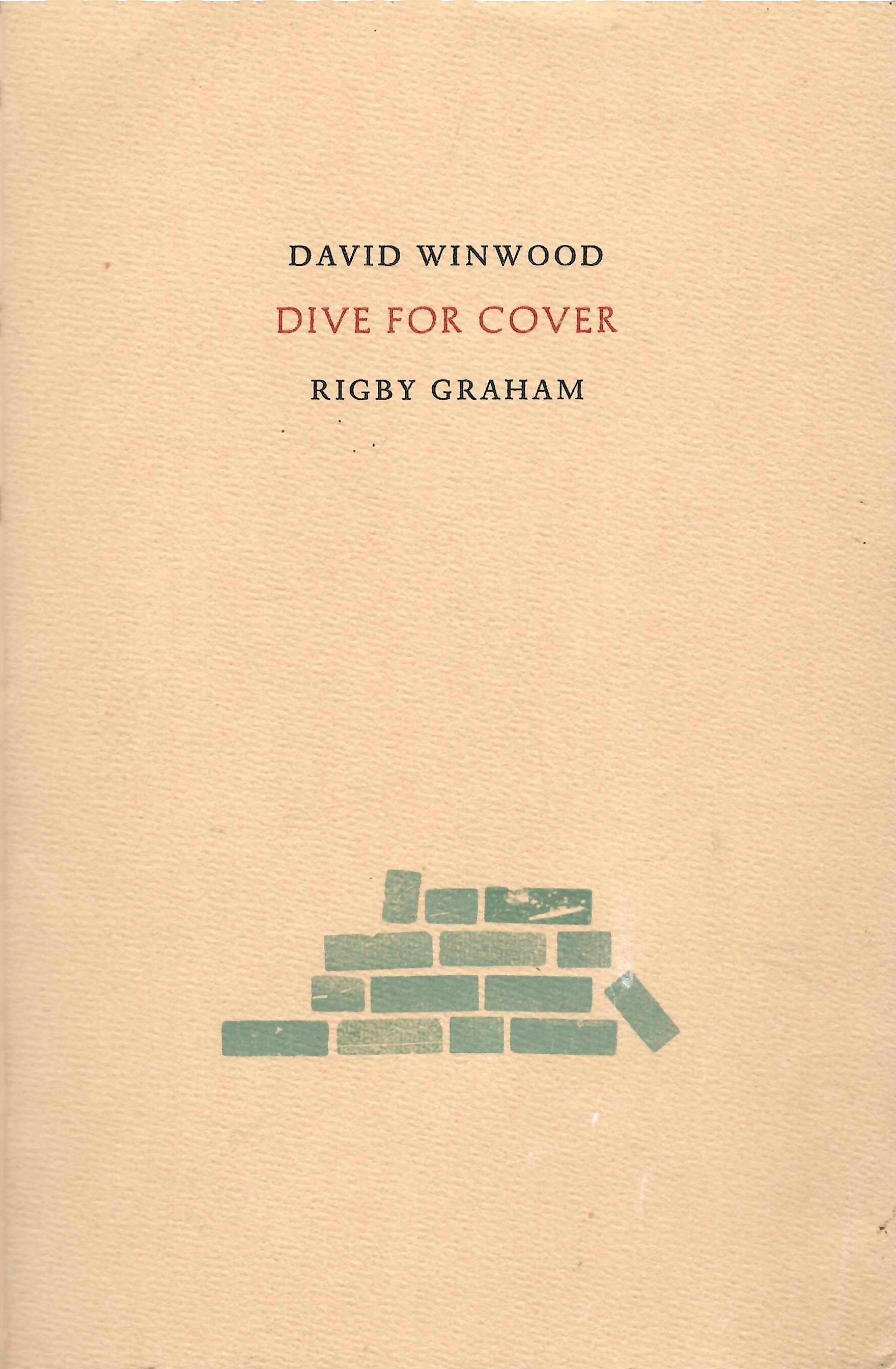 Winwood, David: Dive For Cover (gesigneerd)