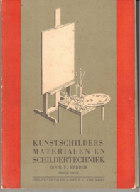 Kerdijk, F.: Kunstschildersmaterialen en schilderstechniek